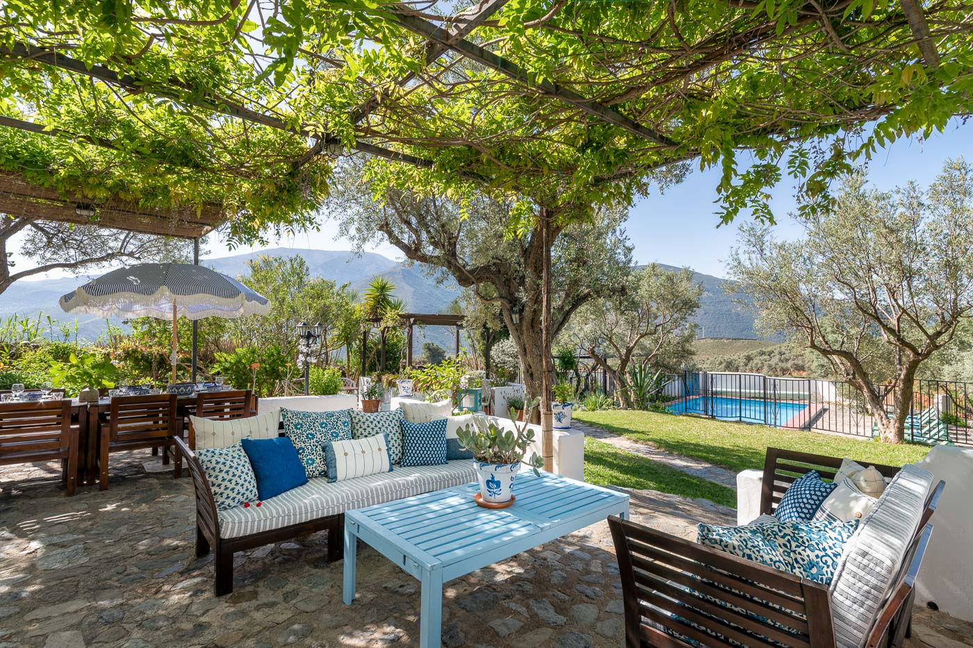 Diferentes zonas de relax en la propiedad